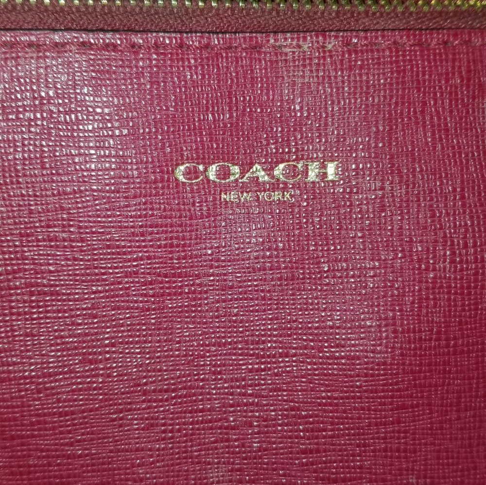 Coach makeup clutch